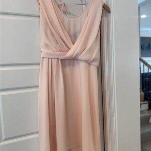 White House Black Market Blush Dress